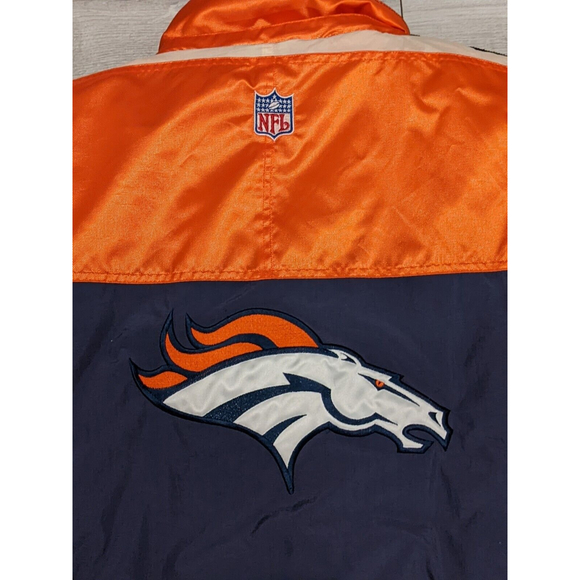 Starter Authentic Proline Denver Broncos Full Zip Jacket Men XL - Picture 8 of 11